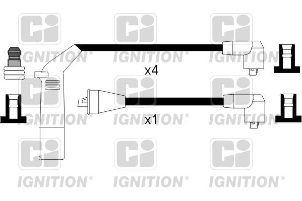 QUINTON HAZELL Süütesüsteemikomplekt XC915